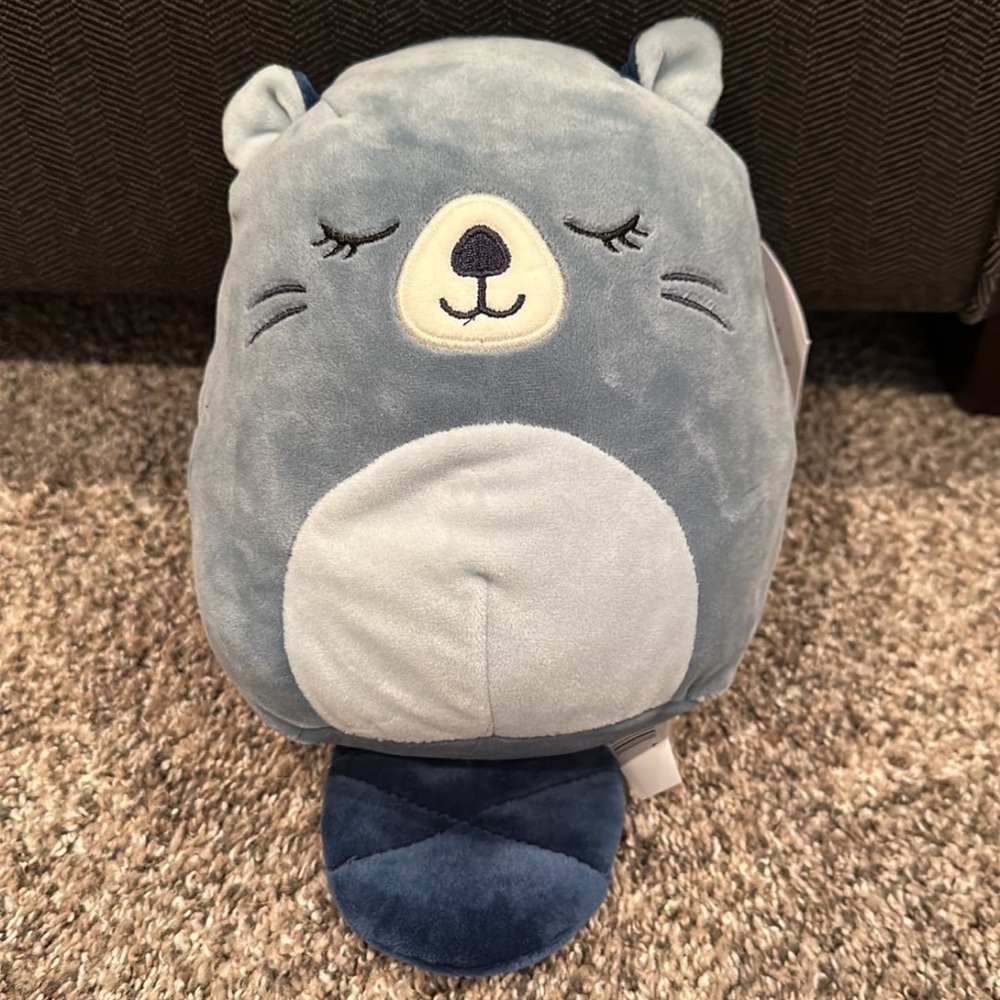 Squishmallow River the beaver 7”